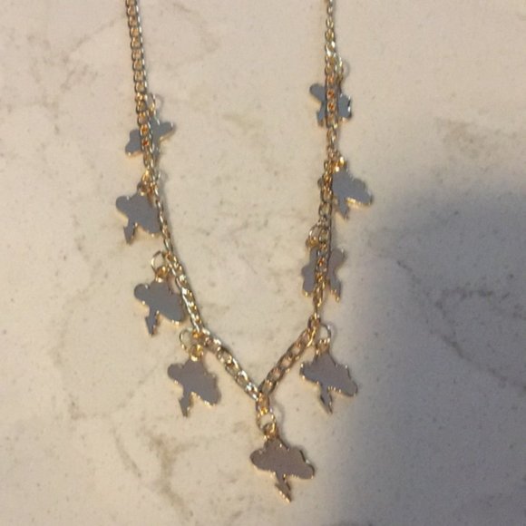 Modcloth | NWT Make It Rain Necklace & Earrings Set - Picture 8 of 11